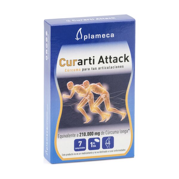 Curarti Attack 7 comprimidos Plameca